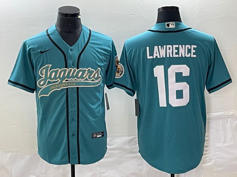 Men Jacksonville Jaguars #16 Lawrence Blue Co Branding Game NFL Jersey->houston astros->MLB Jersey